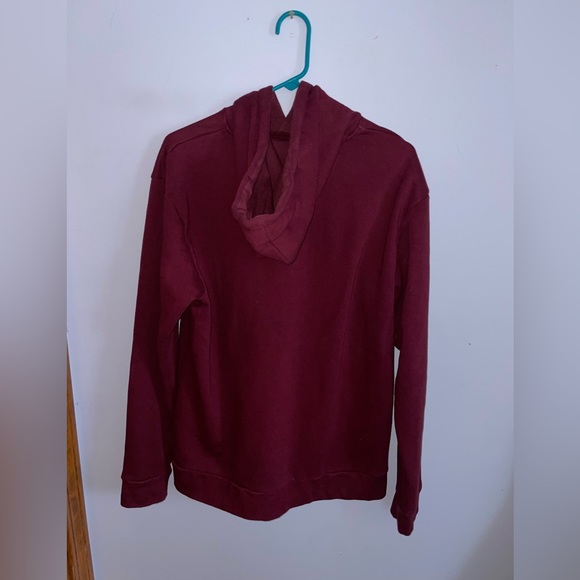 Sex, Drugs & Lobster Rolls Women’s Maroon Large Hoodie - Picture 3 of 4